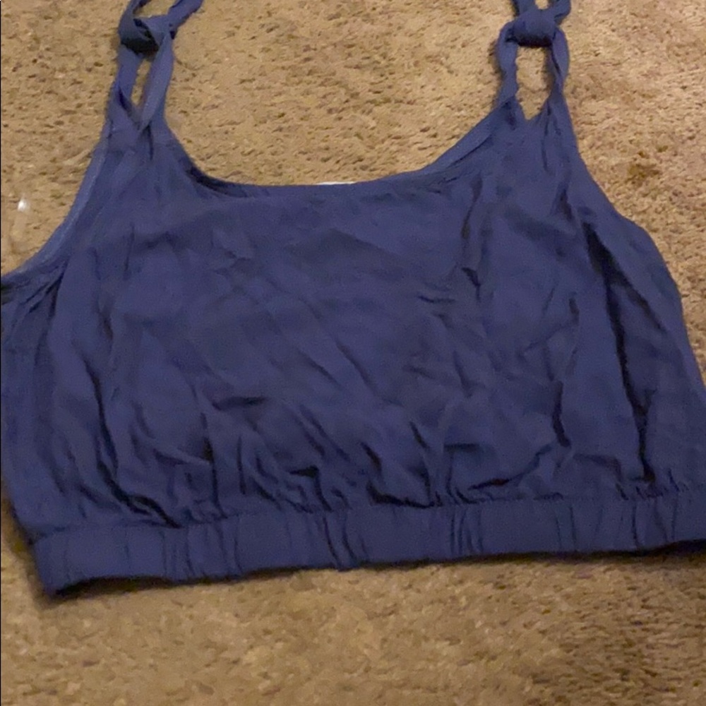 Tied strap top